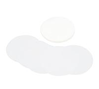 SEAFRONT 100Pcs Badge Film PVC Materiale Trasparente Circle Badge Pellicola Protettiva per Button Maker Fai da Te (50 MM)