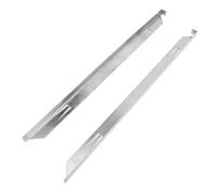 SEAFRONT 2 Pezzi di Coperture per Fessure per Stufe, Kit di Guarnizioni per Fessure Resistenti Al Calore in Acciaio Inossidabile per Bancone e Forno, Accessori da Perfetta Aderenza (B)