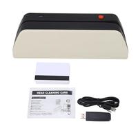 SEAFRONT 3 Brani Lettore di Schede Mini Magnetic Stripe Stripe Reater Encoder Interfaccia USB Compact per le Carte di Debito Crediti