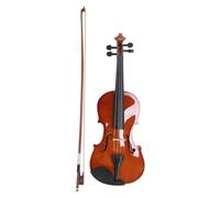 SEAFRONT 4/4 Stringhe di Filo in Acciaio Violino Acustico a Basso per Studente per Principianti, Custodia Triangolare Incluse per le Prestazioni del Palcoscenico della Pratica Quotidiana