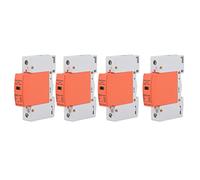 SEAFRONT 4pcs 420V Surges Protector 1P Dispositivo di Arresto SPD 20KA 40KA 60KA Din Rail Mount Protective con Indicatori di Finestre Visibili per L'uso Domestico (Imax: 40kA)