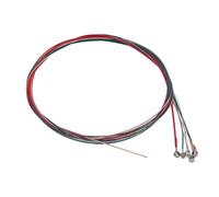 SEAFRONT 6 Pezzi Corde di Chitarra Corde di Chitarra in Acciaio Colorate Facili da Identificare con una Buona Tensione per la Pratica del Palcoscenico dei Principianti