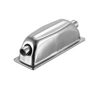 SEAFRONT Alette per Tamburi in Metallo Forti per Rullante Cromata Cromata Montebracket 5pcs Pacco con Rivestimento Anti-rivestimento Easy Installazione Pacchetto Rettangolare a Doppia estremità per