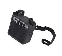 SEAFRONT Amplificatore Mini Chitarra Portatile 5W, Funzione Overdrive, Design Leggero, per la Pratica all'aperto e i Chitarristi Viaggianti (BLACK)