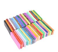 SEAFRONT Argilla da Modellare, Materiale Polimerico Morbido, Giocattolo Educativo per Bambini, Sviluppa creatività e Comunicazione, Ideale per Arti e Mestieri (46 colori 28g 3D + libro degli