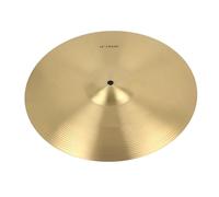 SEAFRONT Aspetto Estetico per Piatti Crash Spazio Audio Luminoso Sostituzione in Ottone per Appassionati di Musica Professionale con un Unico Piatto di Drum Jazz per il Set di Tamburi (14 pollici)