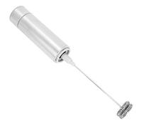 SEAFRONT Battitore di Uova Elettrico, Latte Portatile in Acciaio Inossidabile Frother, 19000 Giri/Min per il Latte Schiumoso, Miscelazione di Uova, Ideale per Caffetterie e Ristoranti