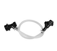 SEAFRONT Beer Tap, Linea Birra con Rubinetto per Picnic per Feste e Blocco Palla per Scollegare Il Barilotto di Birra Trasparente(50 cm/18 inch)