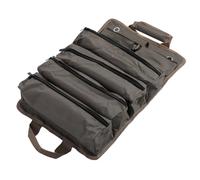 SEAFRONT Borsa Arrotolabile per Attrezzi Organizer in Tessuto Oxford Ispessito per Elettricisti con 6 Tasche e Buste Rimovibili OD Green