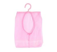 SEAFRONT Borsa Portaoggetti in Rete da Appendere Cesto Portaoggetti Multiuso per Bagno Organizer per Doccia Calzini Calze Reggiseno Biancheria Intima Portaoggetti per Shampoo Cosmetici (Rosa)