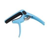 SEAFRONT Capotasto per Chitarra in Metallo con Porta Plettro, Capotasto a Molla Resistente per Ukulele e Chitarristi, Accessorio Ideale per Strumenti a Corda (Macaron-blu)