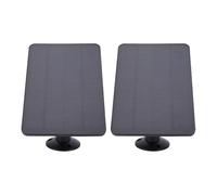 SEAFRONT Caricabatteria Solare 10W, 580mA, Staffa da Parete Regolabile 360° e Cavo 2,9m, per Ring Video Doorbell Battery Doorbell 2 3 4 Plus Pro