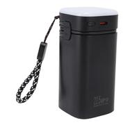 SEAFRONT Caricabatterie Portatile 22.5W 20000mAh Power Bank con Luce da Campeggio, Batteria Esterna in Lega di Alluminio per Viaggi Campeggio Escursionismo Gite in Famiglia Ricarica Rapida 4 Uscite