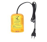 SEAFRONT Caricatore della Batteria Al Litio, Progettazione Integrata di Sicurezza Intelligente Compatta e Portatile per 20 V Batterie ABS Materiale (Spina europea)