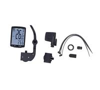 SEAFRONT Ciclo di Tachimetro Wireless Cycle Cycle Computer Bike Contachilometri con LCD 2,8 Pollici Distanza di velocità di Scansione Automatica a Prova di Acqua Bianca per il Ciclo
