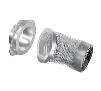 SEAFRONT Connettore di Accoppiamento dello Sfiato Magnetico Dell'essiccatore di Tubi di Sfiato Dell'essiccatore a Connessione Rapida con 2 Morsetti Guarnizione Magnetica Ermetica