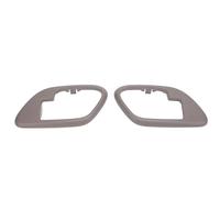 SEAFRONT Coppia di Mascherine di Rivestimento della Maniglia della Porta Interna Materiale ABS per Miglioramenti del Veicolo da Interni C1500 C2500 C3500 K1500 K2500 K3500 (BROWN)