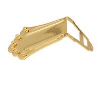 SEAFRONT Cordiera per Chitarra Trapezoidale in Metallo, Design Vintage Elegante, Costruzione in Metallo, Ancoraggio Stabile per Corde, Chitarra Jazz Archtop a Corpo Cavo, Miglioramento