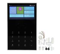 SEAFRONT di Sicurezza Domestica WiFi Wireless Touch Screen Antifurto Allarme Fai da Te con Sensore per Finestre e Porte Allarme SOS One Touch per Casa Intelligente