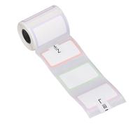 SEAFRONT Etichette Termiche Dirette 150 Fogli per Rotolo Carta Autoadesiva per Etichette Prezzo Carta Adesiva per Codici a Barre Adesiva Termica per (Bordo colorato 40 X 25 mm/1,57 X 0,98 pollici)