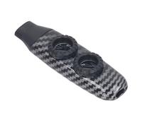 SEAFRONT FLUTE Kazoo Strumento a Regolabile a Doppio Foro, Flauto a Doppio Foro con Ergonomico per Accompagnamento 115x32x20mm (Colore di legno)