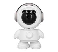SEAFRONT Fotocamera a Forma di Robot 1080p Home Camera di Sicurezza Wireless per la Macchina Pet per Bambini con Rilevamento del Movimento 'app
