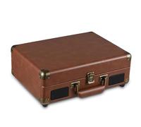 SEAFRONT Giradischi in Vinile Vintage, Fonografo con Registrazione USB, Ad Alta fedeltà per Dischi 7/10/12 Pollici, per la Casa e le Riunioni (BROWN)