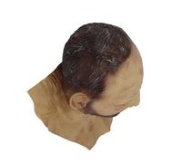 SEAFRONT Halween Lattice Old Man Chieno, Materiale per la Pelle, Design Realistico, una Taglia Unica Si Adatta Alla Maggior Parte delle Feste in Costume (Colore assortito #52)