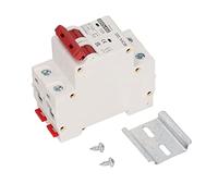 SEAFRONT Interruttore Automatico CC 2P 1000V 25A Design Modulare Guida DIN | Interruttore Automatico Fotovoltaico, Materiale PA66, Protezione da Sovraccarico, Sgancio per Cortocircuito, Solare
