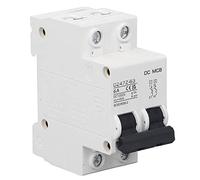 SEAFRONT Interruttore Automatico DC 2P 1000V Protezione Sovraccarico (6A) | Scarico Ad Magnetico, Capacità di Interruzione 4kA, Montaggio su Guida DIN, per Solare, Alimentazione Nave, EV