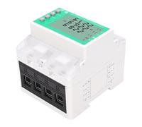 SEAFRONT Interruttore Automatico per Contatore di Energia WiFi Trifase Protezione da Sovratensione Monitoraggio Energia Elettrica Interruttore Timer Telecomando 80A