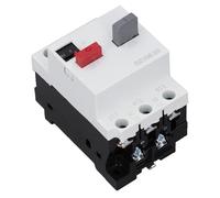SEAFRONT Interruttore di Protezione per Motori a Binario 3 P Din, Materiale ABS, Dimensioni Compatte, per l'industria Elettrica AC380V 14-20A Applicazioni (4-6.3a)