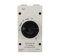 SEAFRONT Interruttore Isolatore CC, Sezionatore Solare per PC 32A 1000V IP66 Custodia Ignifuga, Resistenza 8kV, per Sistemi Fotovoltaici Tetto di Barche Uso Commerciale Fuori Rete