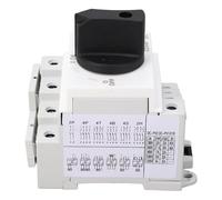 SEAFRONT Isolatore CC Fotovoltaico Interruttore Solare Sezionatore per Pannello Solare IP20 32A 4P 1000V Montaggio su Guida DIN con Manopola Flessibile e Contatti Argentati per di