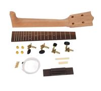 SEAFRONT Kit di Sostituzione della Tastiera Al Collo Ukulele, Tastiera in Palissandro Set per Ukulele da 23 Pollici, Crea il Tuo Amato Strumento con la Famiglia, Progetto a Mano Ideale