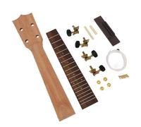 SEAFRONT Kit Manico per Ukulele, Tastiera in Palissandro, Kit per Manico per Ukulele di Facile Montaggio per Strumenti da 23 Pollici, per l'artigianato Familiare