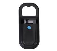 SEAFRONT Lettore di Chip per Animali Portatile, Scanner per Microchip ABS con Trasferimento Dati USB, Batteria da 800 MAh per Archiviazione di 1000 Record, Utilizzo con una Sola Mano per Istituto di