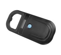 SEAFRONT Lettore ID Animale Portatile per Scanner Microchip per Animali Domestici, Scanner per Tag Ricaricabile 134,2 KHz con USB C e BT per Cani Gatti Monitoraggio Fauna Selvatica Bestiame (BLACK)