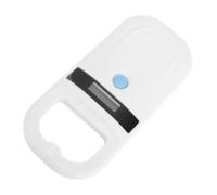 SEAFRONT Lettore ID Animale Portatile per Scanner Microchip per Animali Domestici, Scanner per Tag Ricaricabile 134,2 KHz con USB C e BT per Cani Gatti Monitoraggio Fauna Selvatica Bestiame (WHITE)