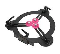 SEAFRONT Lunetta Fissa per Tornitura del Legno, con Ruote Regolabili e Ampia applicabilità, per Mandrini Rotanti Ed Elevata Resistenza e stabilità, Installazione Semplice, Compatibile con Tornio