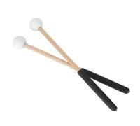 SEAFRONT Mallette di Xilofoni in Legno in Gomma Attaccare un Tono di Gamma Larga 22 Cm Lungo per la Lingua Tamburo a Campana Marimba per Feste Concerti Feste Set di Tamburi (WHITE)