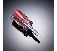 SEAFRONT Mini Cacciavite Tozzo Manuale Trasparente a Doppio Uso con Alta Precisione per Riparazioni Domestiche e Uso in Negozio