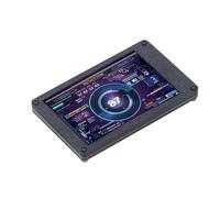 SEAFRONT Mini Schermo USB IPS 3,5 Pollici, Tema Dinamico Supportato, Monitoraggio della Temperatura 'host, Adatto per, e con Materiali LCD (con la della scheda madre della del