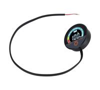 SEAFRONT Misuratore di tensione della batteria Indicatore di capacità Schermo LCD a colori Supporto per manubrio Voltmetro del monitor della batteria DC8-100V