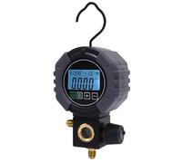 SEAFRONT Misuratore Digitale del Collettore per Refrigeranti HVAC Manometro Digitale CA per R134A R1234YF R22 Design con Gancio Posteriore Adatto per Test Diagnostici di Ricarica