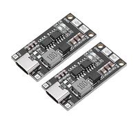 SEAFRONT Modulo di Carica Batteria PCB Scheda Caricabatterie Al Litio 2 Pezzi 4S 16,8 V Tipo C Protezione da Cortocircuito Ingresso per Riparazione Batteria Ricaricabile Ai Polimeri Li Po (2A)