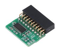 SEAFRONT Modulo TPM 2.0 a 20 Pin, Scheda Figlia del Processore di Crittografia TPM con Interfaccia LPC, PCB Verde, Dimensioni Ridotte per AOM-TPM-9665V TCG 2.0, Compatibile con Alcune