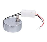 SEAFRONT Motoriduttore Micro 10 Giri/min 5 V CW CCW Direzione Sincrona | Metallo Gomma Plastica,DC Senza Spazzole,Basso Consumo,Compatibilità con Elettrodomestici,Uso per Riscaldatore Ventilatore