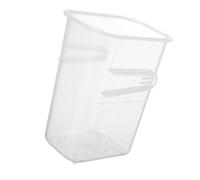 SEAFRONT Organizer per Porta Laterale del Frigorifero, Robusto Contenitore in Plastica per un'efficiente Conservazione degli Alimenti, Design Salvaspazio, Ideale per l'organizzazione della