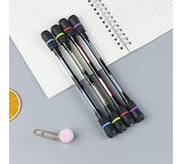 SEAFRONT Penna Rotante per Giochi, Gomma e Materiale Plastico, Pennino da 0,5 Mm per Comfort e Sollievo Dallo Stress in Ufficio e a Scuola